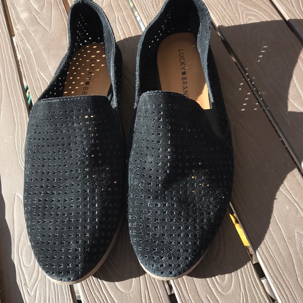 Brand New Lucky Brand slip ons size 11